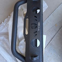 Tyger Auto TG-BP6J80068 Tyger Fury Front Bumper w/Skid Plate Winch Plate Compatible with 07-18 Jeep Wrangler
