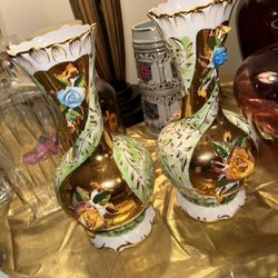 Gorgeous Antique Vases  