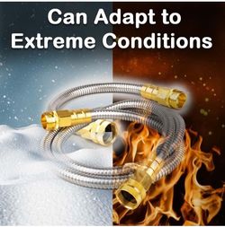 100FT Extra Long Metal Water Hose