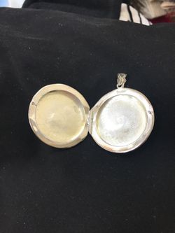 Silver locket