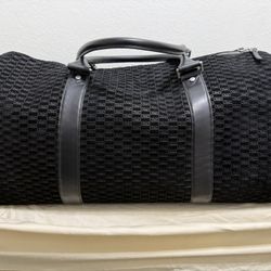 KITH K55 Suede Monogram Duffel Bag 