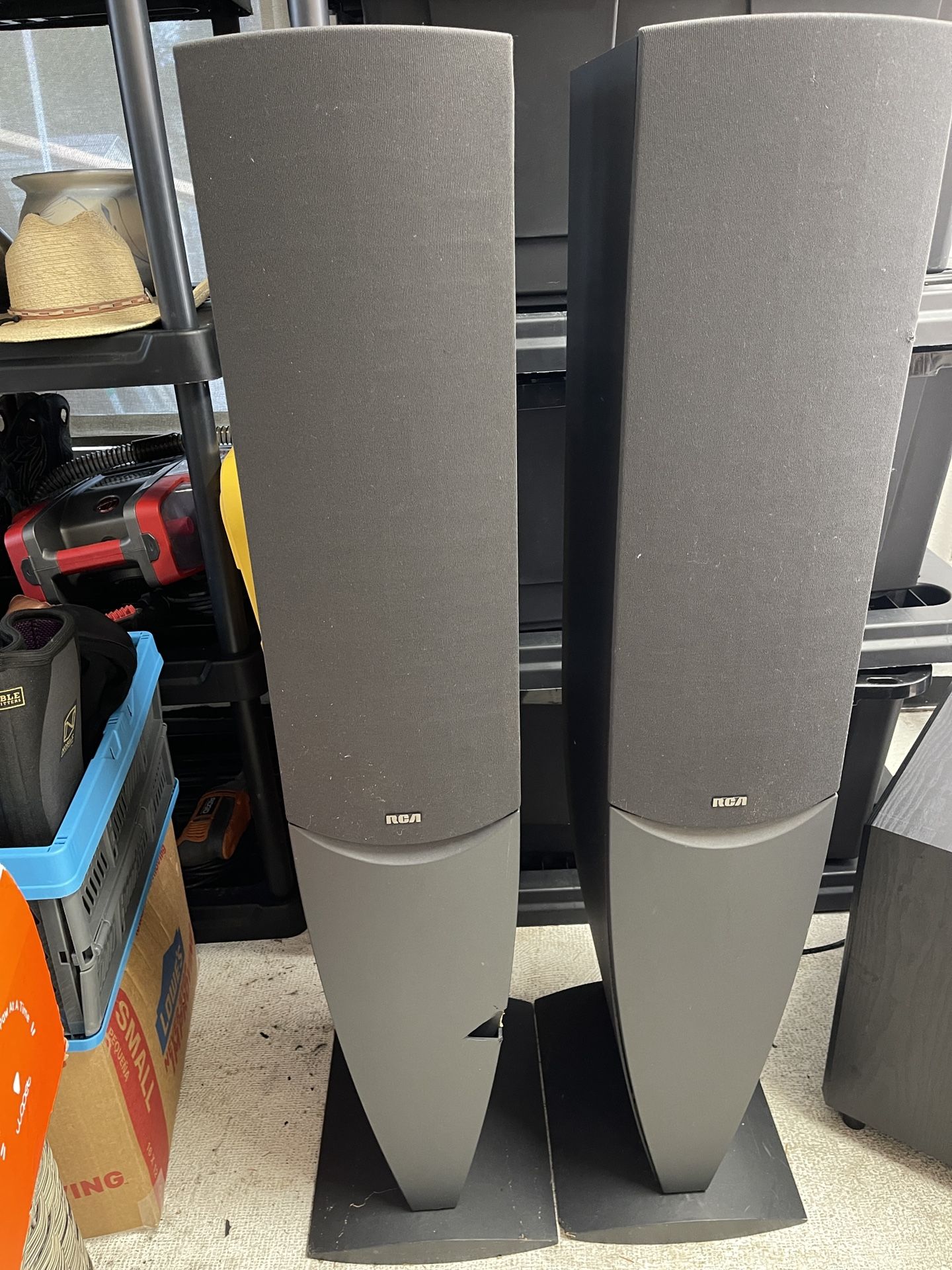 RCA SP1420T Floor Speakers – 200W 8Ω Pair, Tested and Working