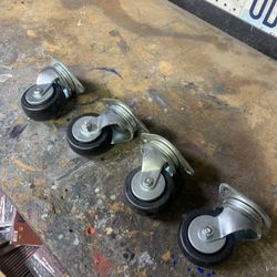 4 casters heavy duty new