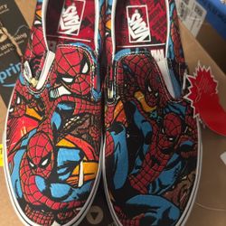 Vans Spider-Man Slip On Shoes