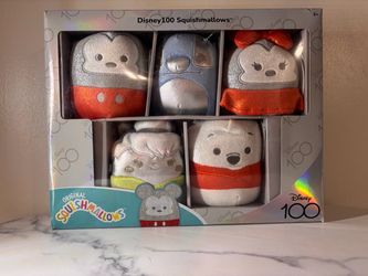 Disney100 Squishmallows 5-Pack Gift Set