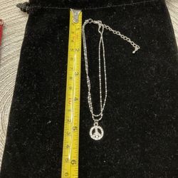 New Peace Ankle Bracelet 