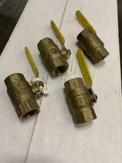 VALVULAS PARA GAS DE 3/4  NUEVAS  $30. POR  LAS 4