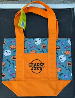 Trader Joe's Halloween Reusable Tote Bag