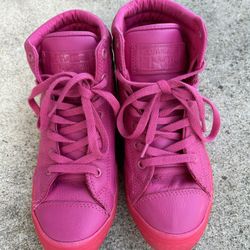 bright pink converse