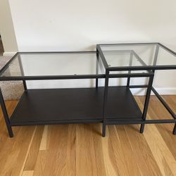 VITTSJO Glass Nesting Tables