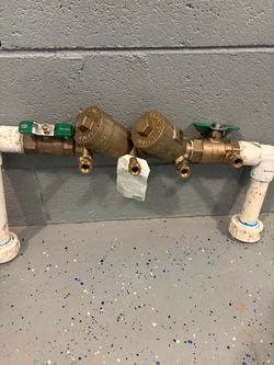 Wilkins Backflow Preventer 1 in valve