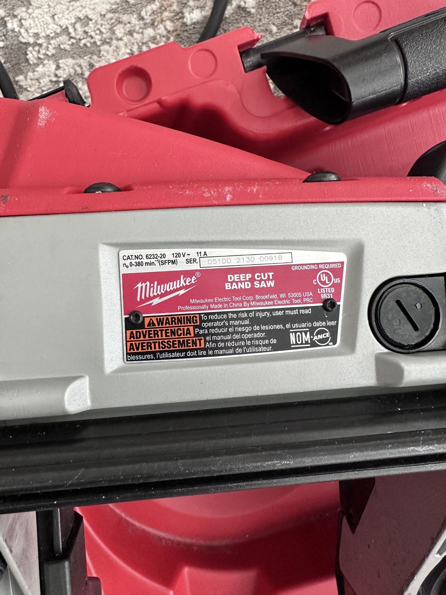 Milwaukee Deep Cut Band Saw