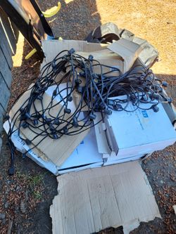 Patio lights 56 ft commercial