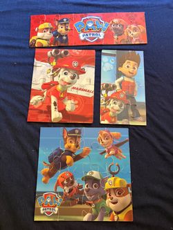 Paw Patrol puzzles