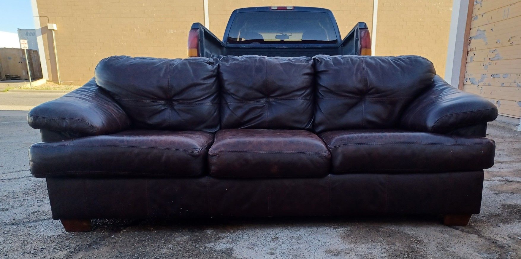 Leather Couch