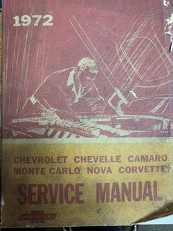 1971 And 1972 Manual