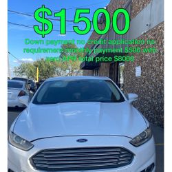2016 Ford Fuison No Credit Check No Requirements 