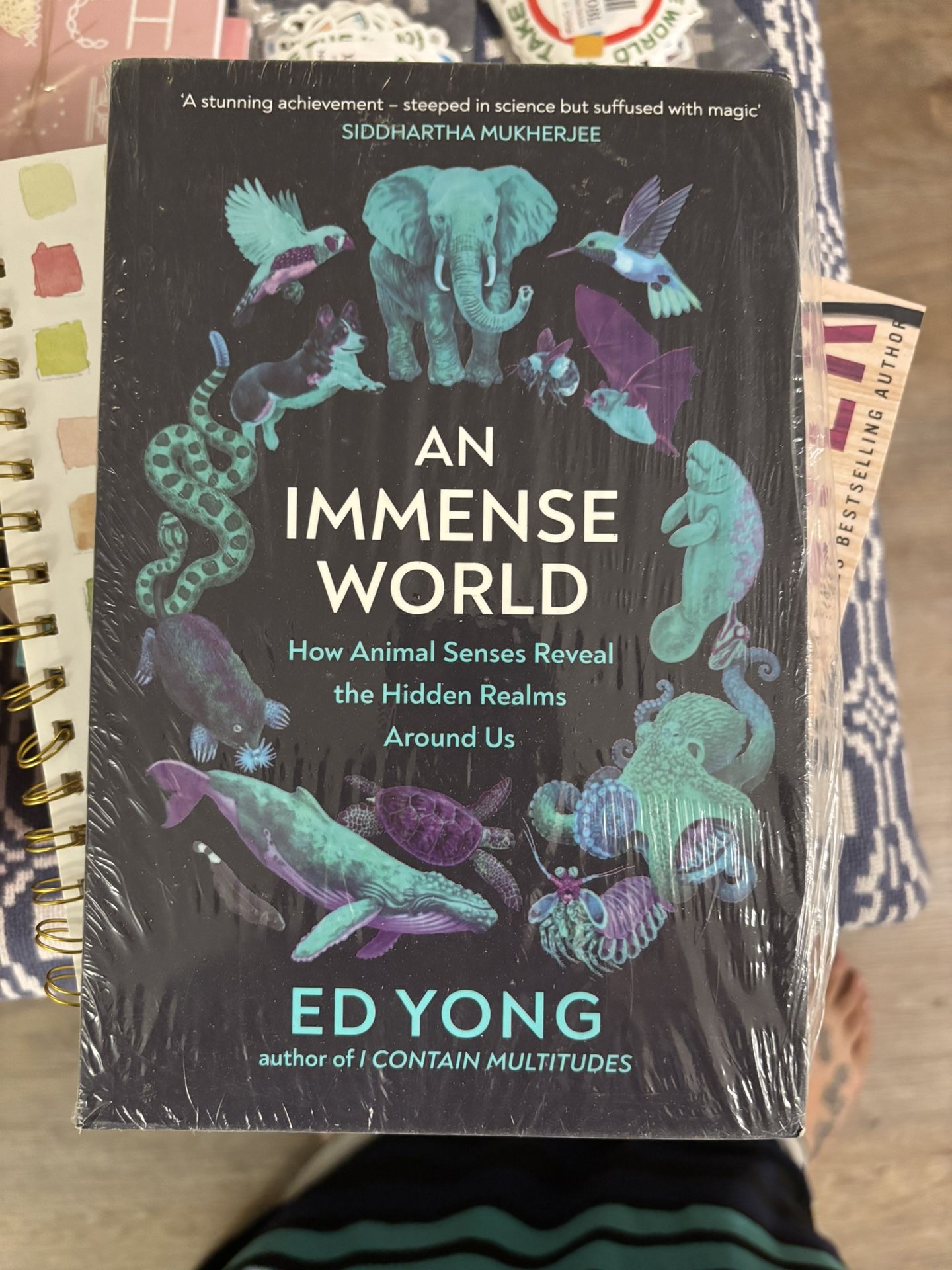 "An Immense World" Ed Yong book
