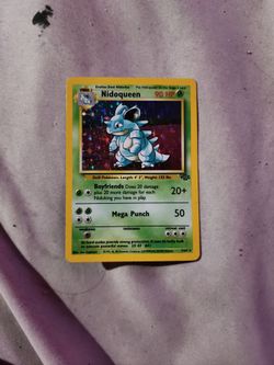 Pokémon 1999 Nidoquren Card