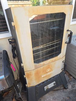 Masterbuilt electric wood charcoal smoker