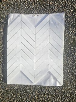 Harring Bone White Tile