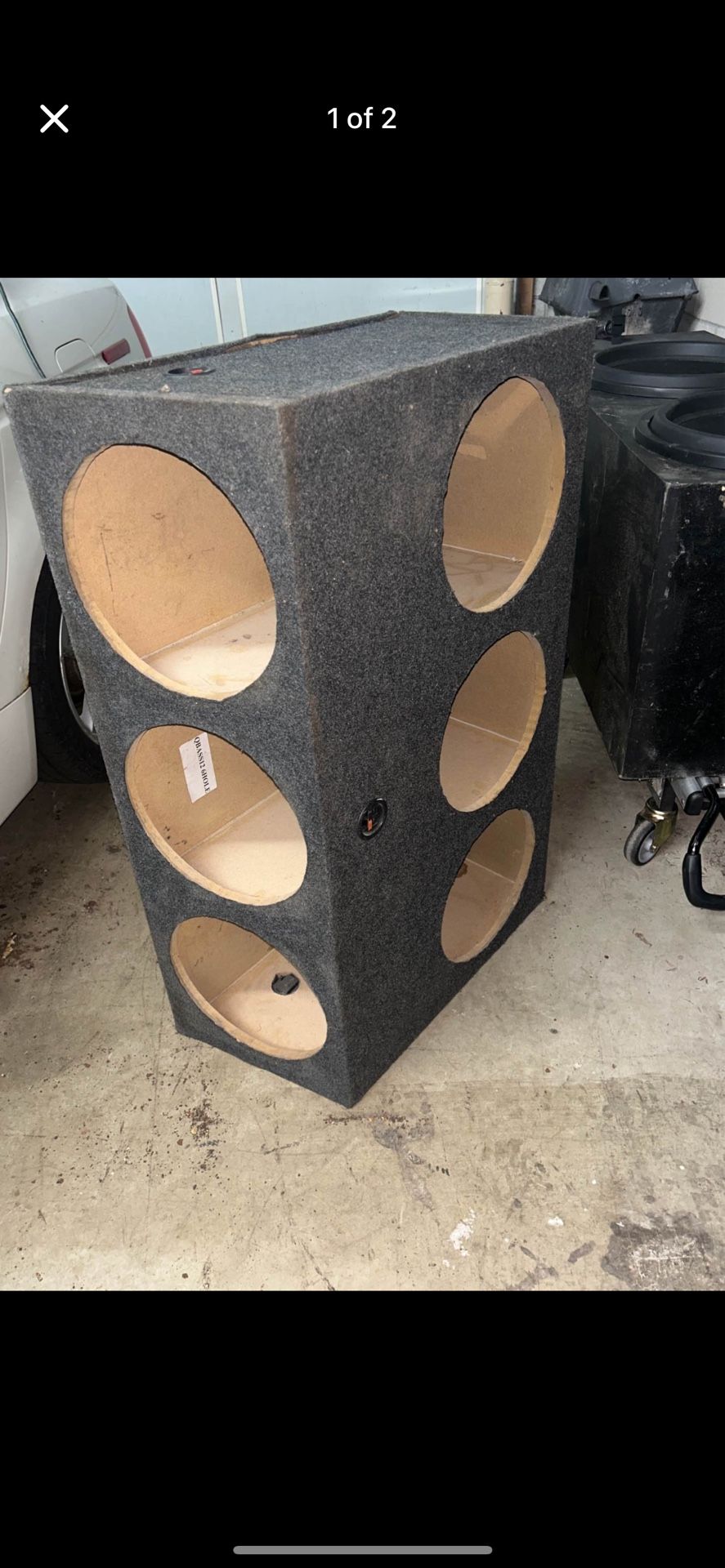 (6) 12β Subwoofer Speaker Box