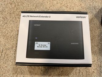 4G LTE Network Extender 2 verizon In Service Verizon 4G LTE verizon