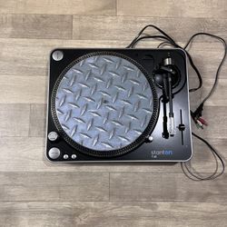 Stanton T.62 Turntable + Vintage Vinyl Records (Frank Sinatra, Nat King Cole, More)