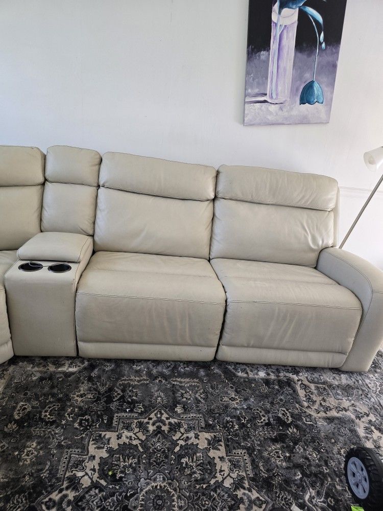 Leather Sofa