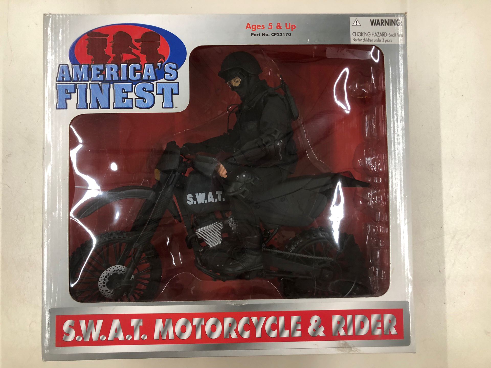 21st Century Tots America's Finest S.W.A.T Motorcycle & Rider