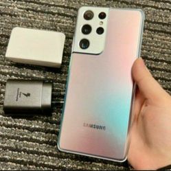 SAMSUNG GALAXY S21 ULTRA 5G 128GB UNLOCKED.   FREE SMARTWACH/ HEADPHONES. PAY $1 TODAY  REST IN  PAYMENTS.  NO  CREDIT NEEDED FINANCING  