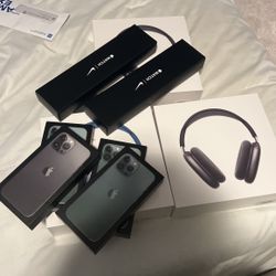 4 X 13 Pro Maxs 1tb To Apple Watch With Cellular Three AirPod Maxs 