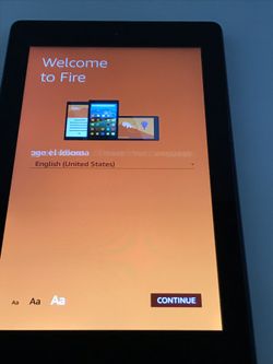 NWOT 8 INCH AMAZON FIRE TABLET