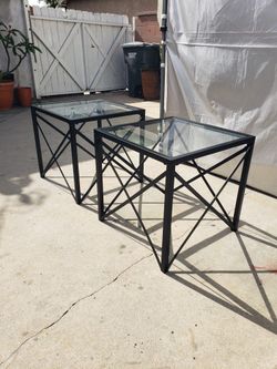 Side End Tables In Excellent Condition