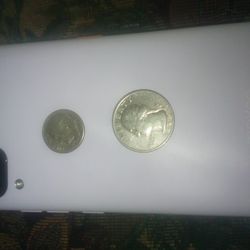 1990 Mint Mark D Error Quarter And 1983 D Error Dime 