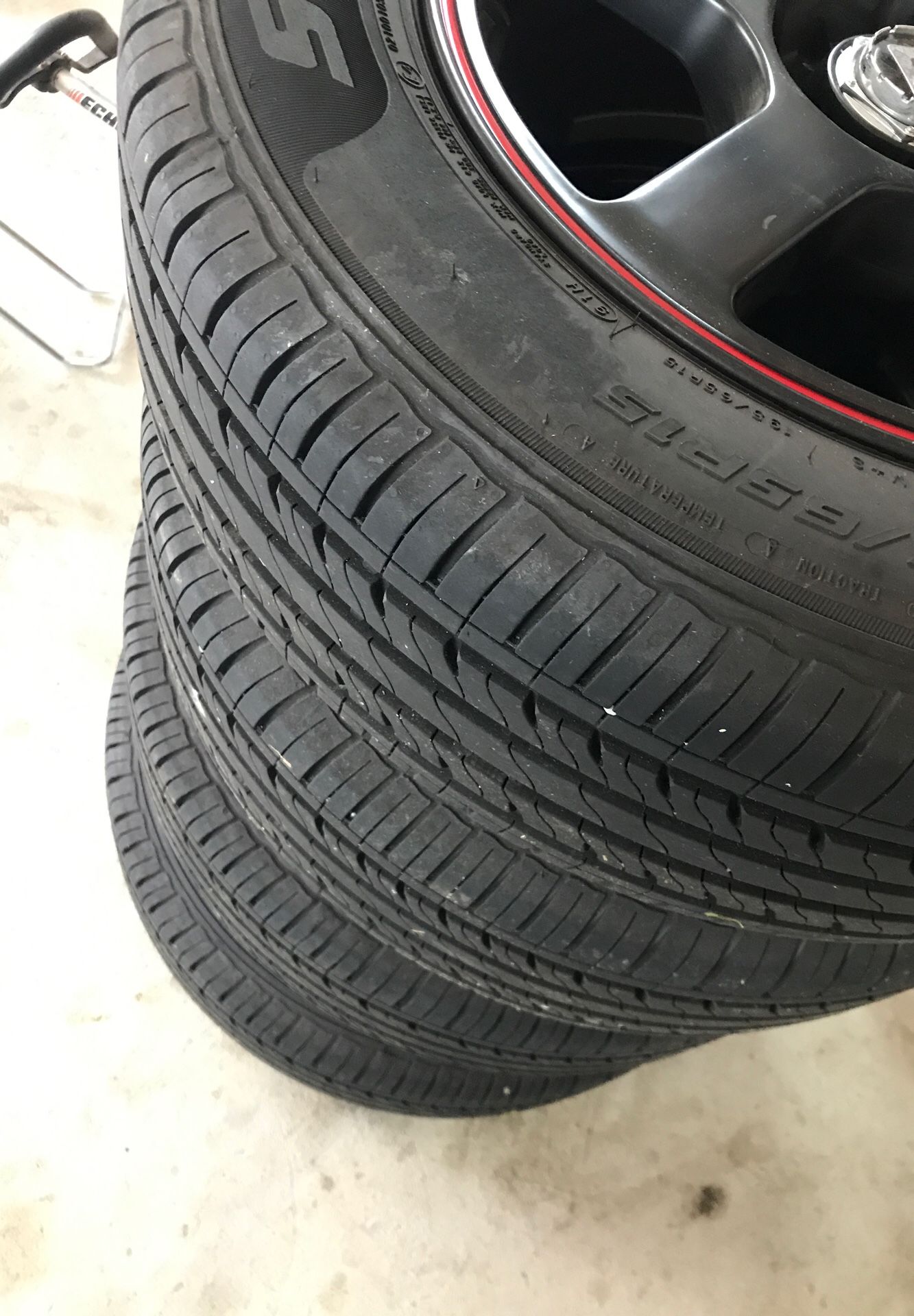 BRAND NEW rims and tires