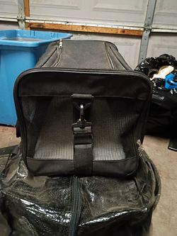 Black Soft-Sided Pet Carrier