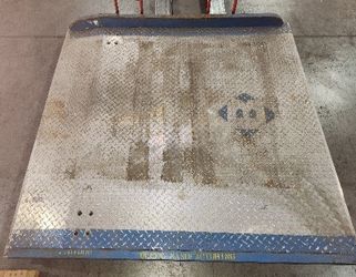 60” x 60” aluminum dock board 10,000 pound capacity