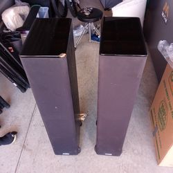 Polk Audio TSI300 Black Tower Speakers