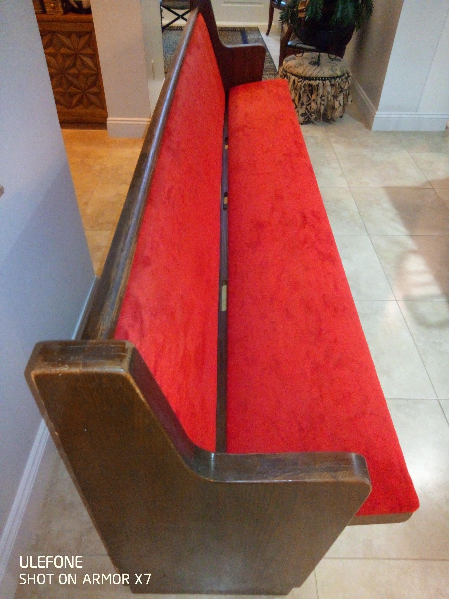 FREE Vintage church pew