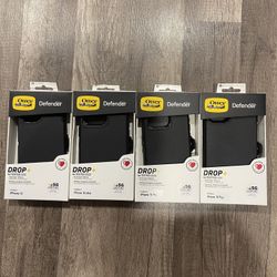 Brand New Otterbox Defender Case Cover Black For Apple iPhone 📲 Series 15 / iPhone 14