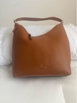 NWT Kate Spade New York Pebbled Leather Hobo Shoulder Bag w/ Crossbody Strap