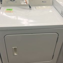 Amana New Dryer   Washer