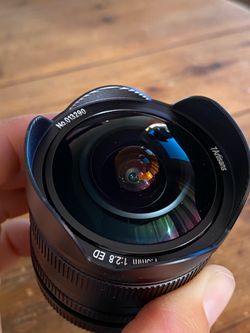 Fisheye lens for Sony e mount