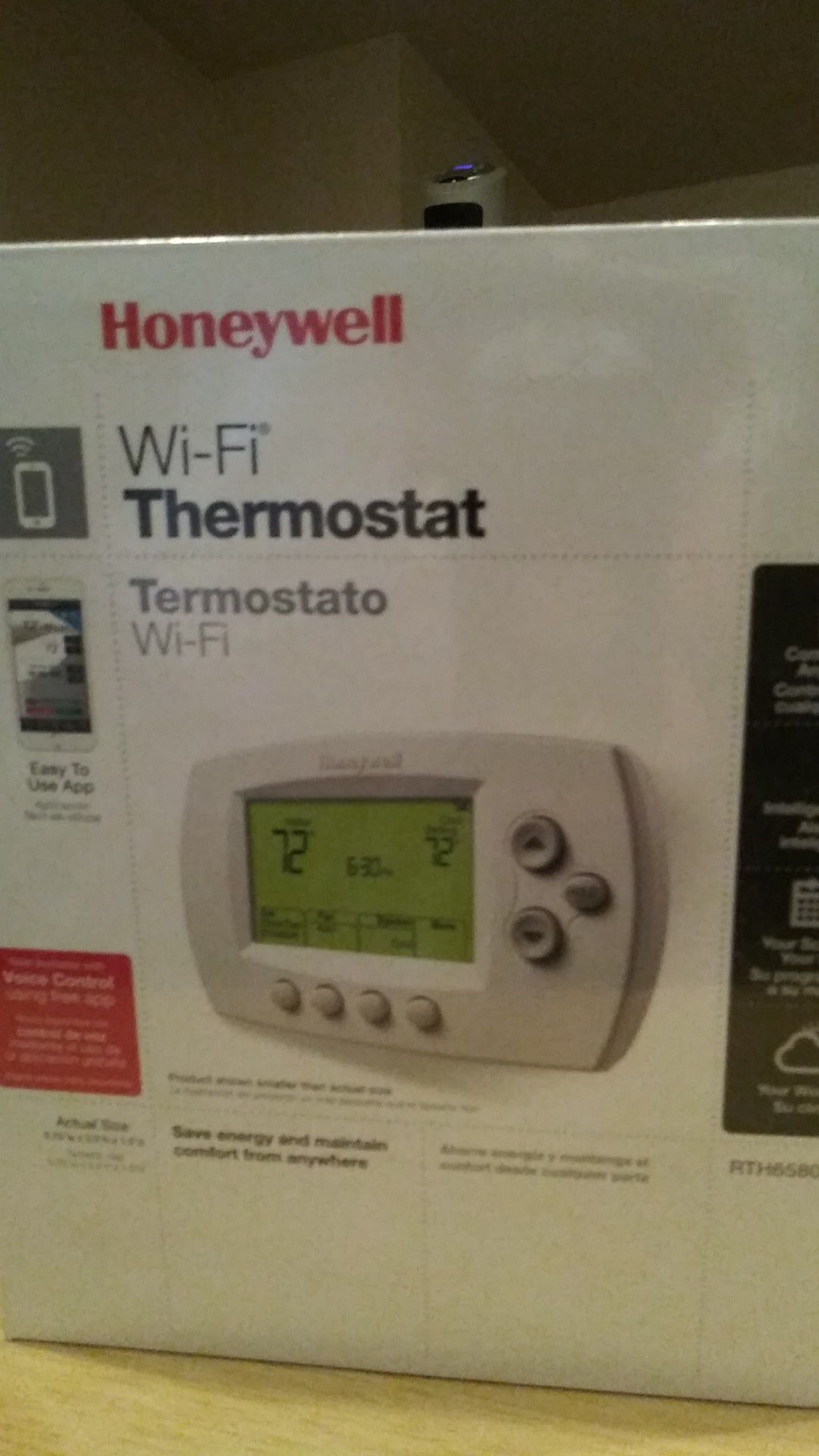Honeywell wi-fi thermostat