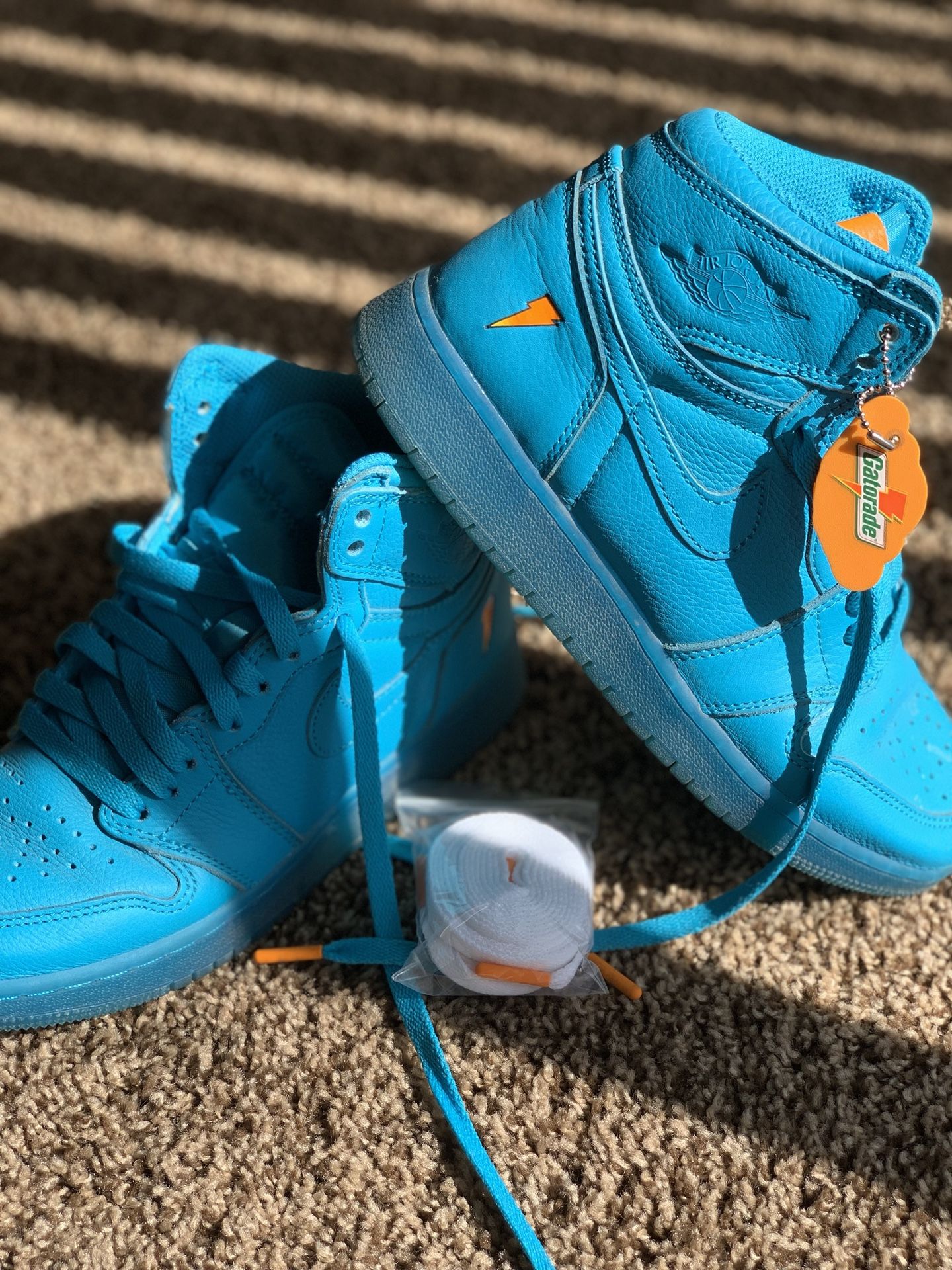 Nike Jordan 1 Retro Gatorade Blue Lagoon 5Y