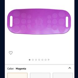 Simply Fit Board - The Workout Balance Board with a Twist, As Seen on TV - Magenta - USED - Ab Core Workout Exercise