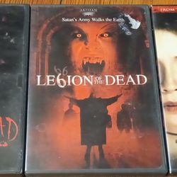 Legion Of Dead House Of Dead Movie Rise Scary Horror 3 Lot