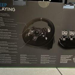 Logitech Steering Wheel With Paddle Shifters
