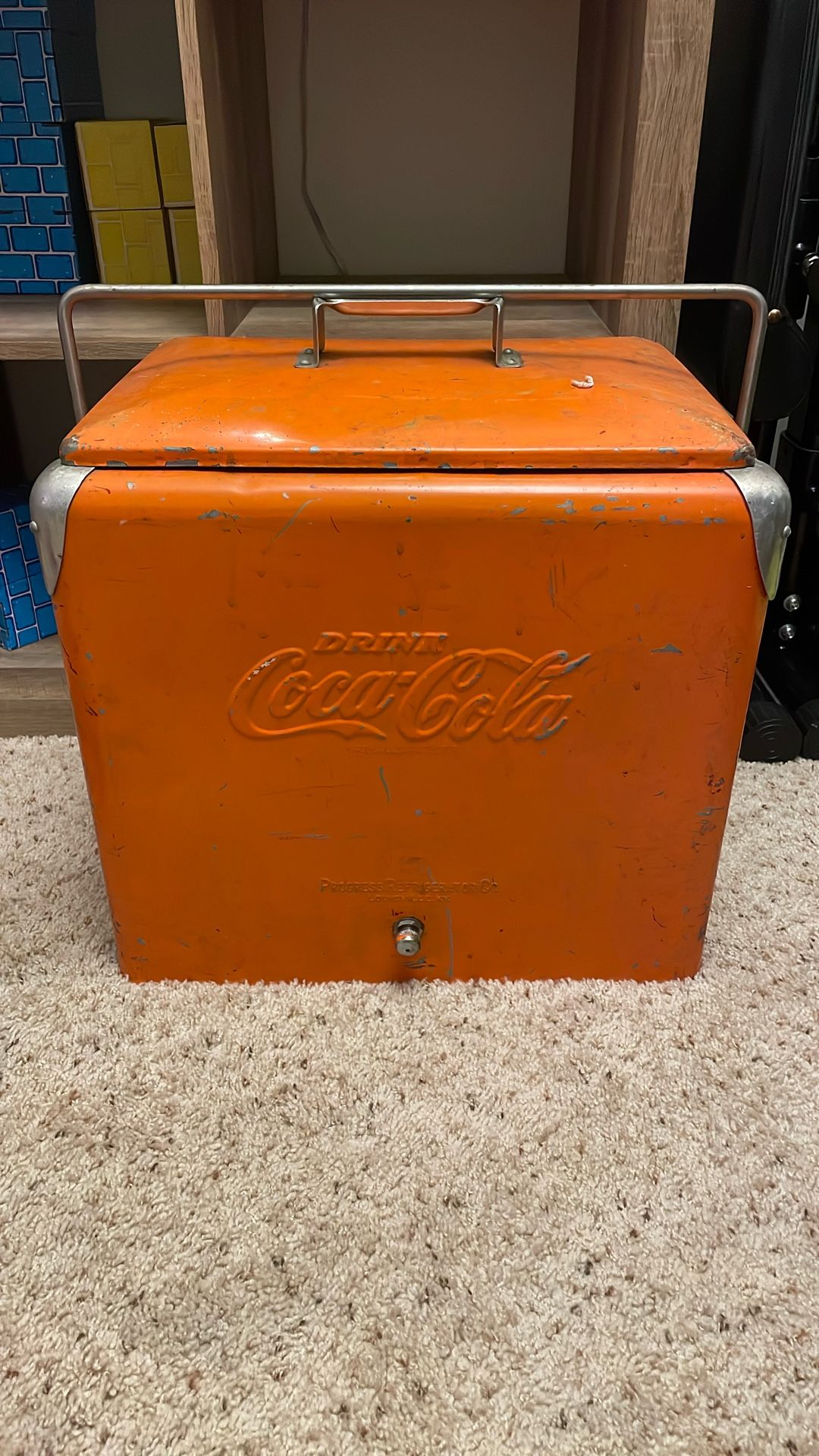 Antique Coca Cola Cooler